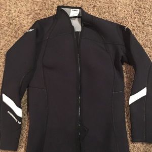 Kayak neoprene insulated jacket.